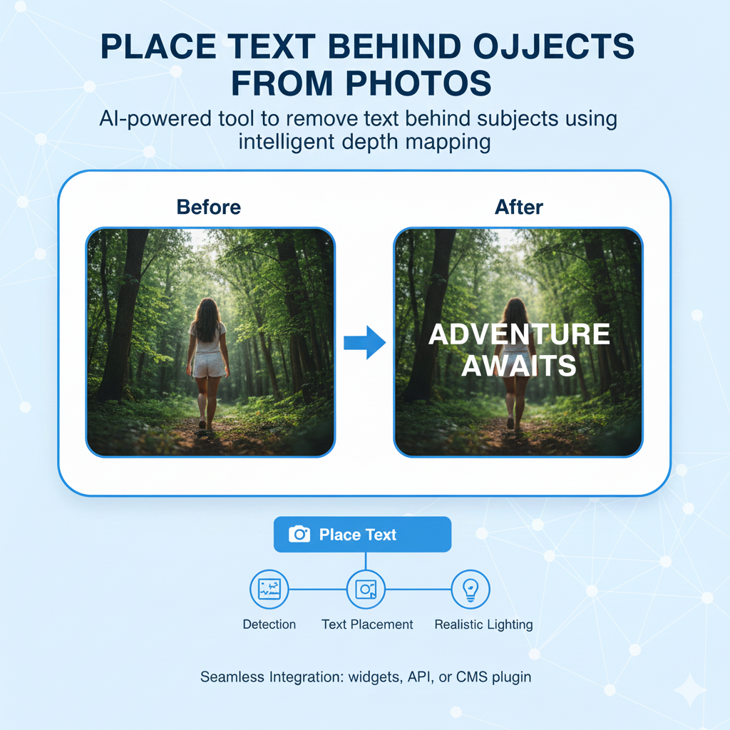 Text Behind Object banner